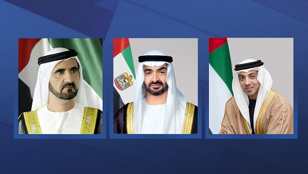 رئيس الدولة ونائباه يهنئون ألمانيا بيوم الوحدة - برق الإمارات