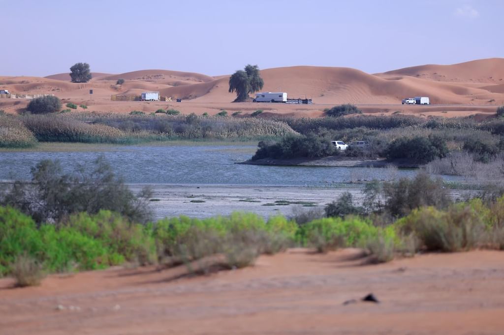 بلدية العين تطور مرافق خدمية في بحيرة زاخر