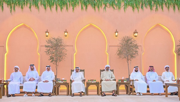 بالفيديو.. حاكم عجمان وولي عهده يتقبلان التهاني بمناسبة شهر رمضان من سفير البحرين