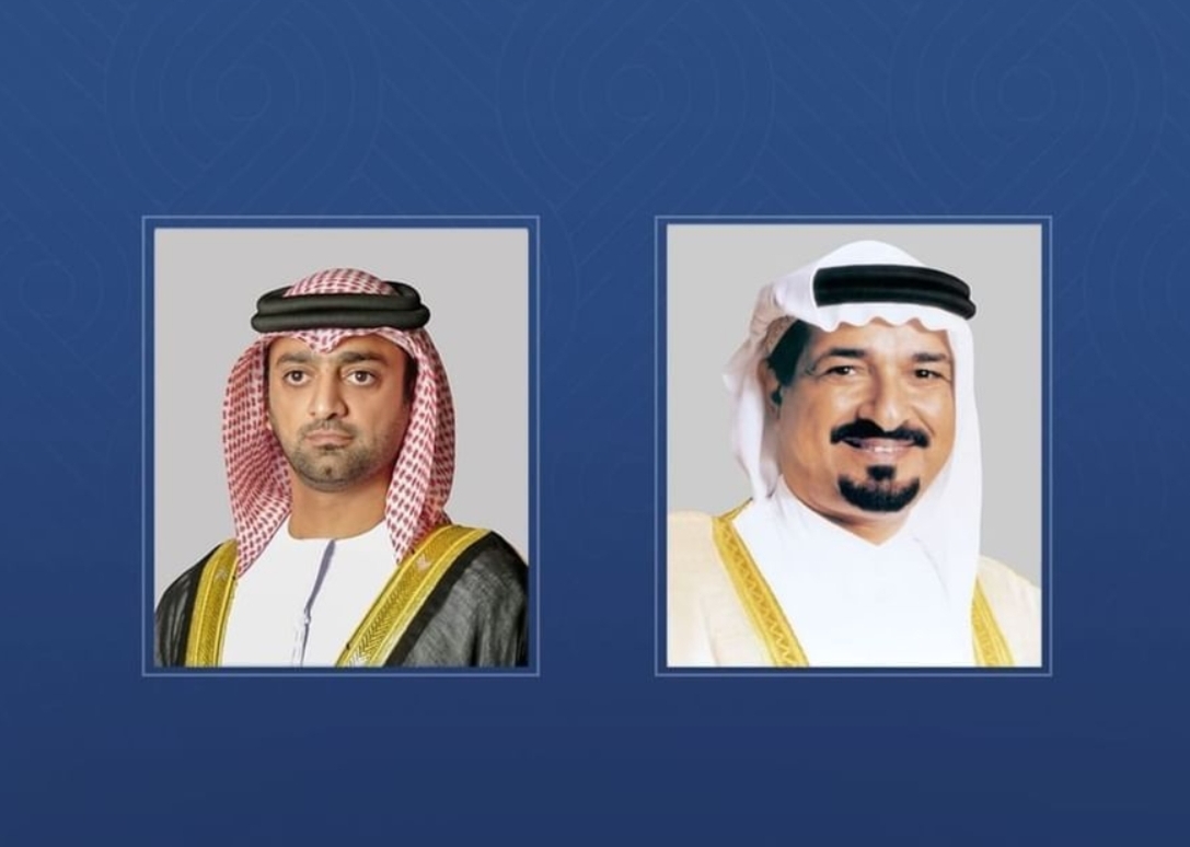حاكم عجمان وولي عهده يهنئون رئيس الدولة ونائبيه والحكام بمناسبة عيد الفطر المبارك