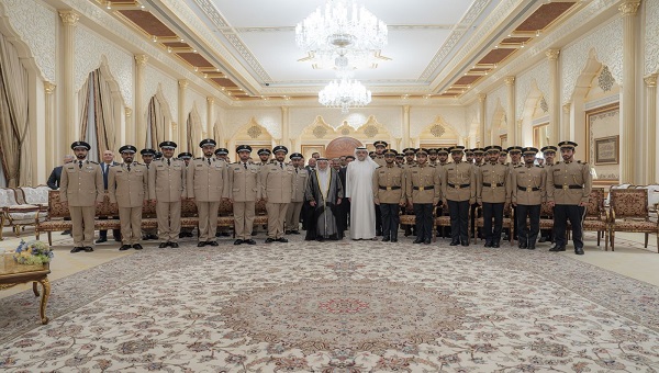 بالفيديو: سلطان القاسمي يستقبل وفداً من أكاديمية الشارقة لعلوم الشرطة