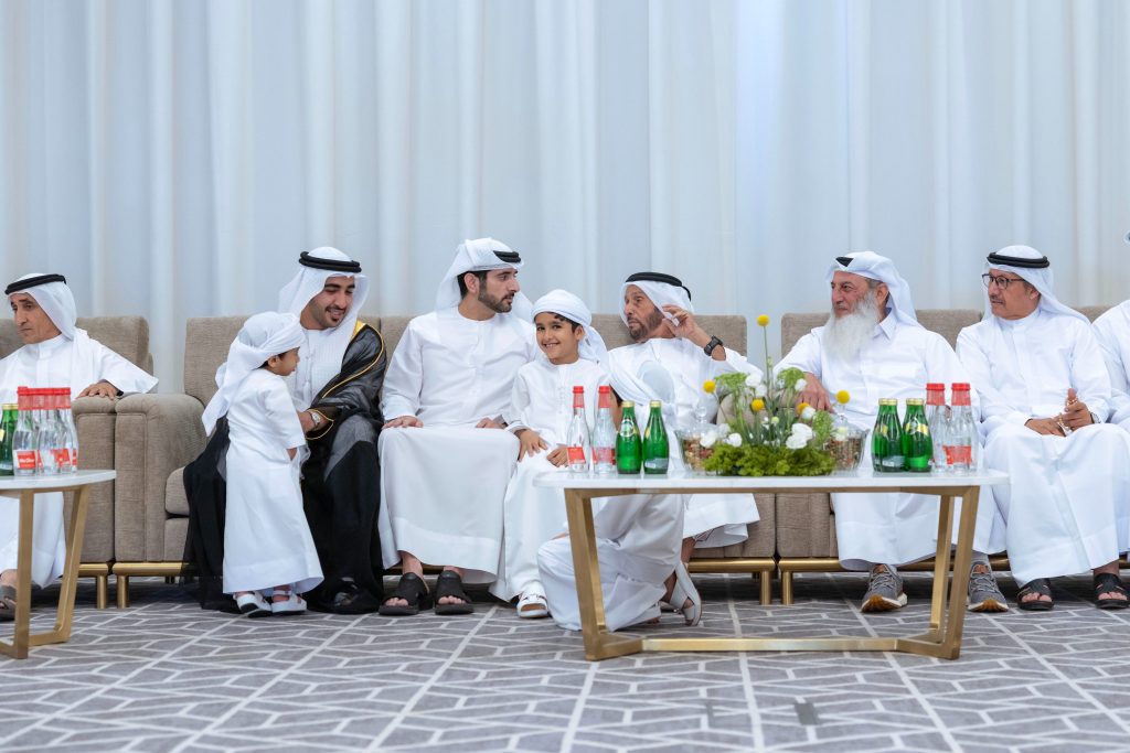 حمدان بن محمد يحضر أفراح بن خرباش والشعفار