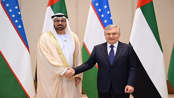 الرئيس الأوزبكي يستقبل وفداً من حكومة الإمارات الرئيس الأوزبكي يستقبل وفداً من حكومة الإمارات