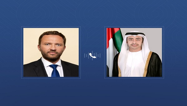 هاتفيا: عبدالله بن زايد وزير خارجية استونيا يبحث العلاقات الثنائية وتطورات الأوضاع في المنطقة