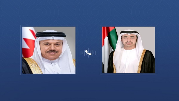 عبدالله بن زايد يجري اتصالا هاتفيا مع وزير خارجية البحرين عبدالله بن زايد يجري اتصالا هاتفيا مع وزير خارجية البحرين
