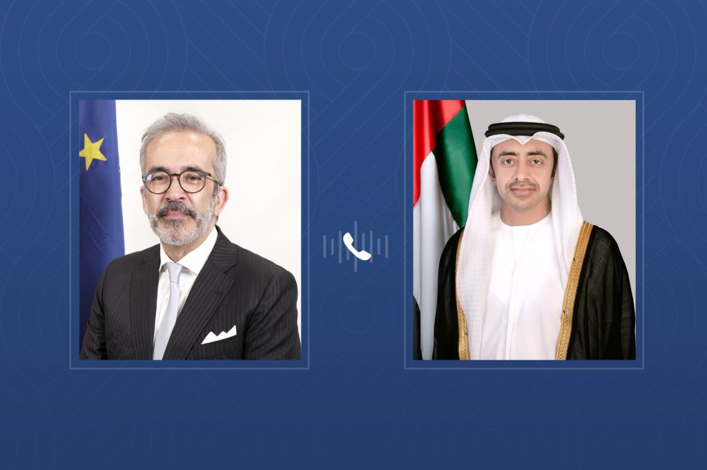 عبدالله بن زايد ووزير الخارجية البرتغالي يبحثان العلاقات الثنائية وتطورات المنطقة عبدالله بن زايد ووزير الخارجية البرتغالي يبحثان العلاقات الثنائية وتطورات المنطقة