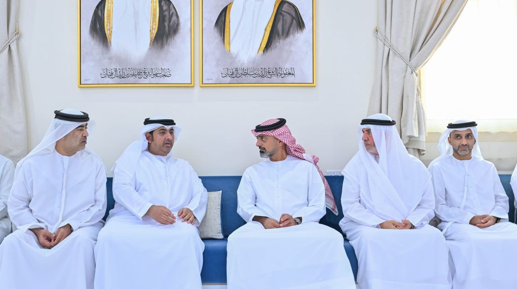 عمار بن حميد يعزي في وفاة علي ماجد السويدي عمار بن حميد يعزي في وفاة علي ماجد السويدي