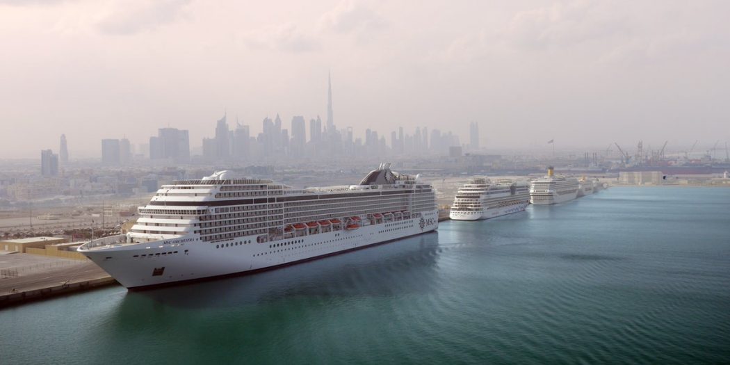 Dubai Cruise terminal 625 thousand visitors at Port Rashid UAE BARQ