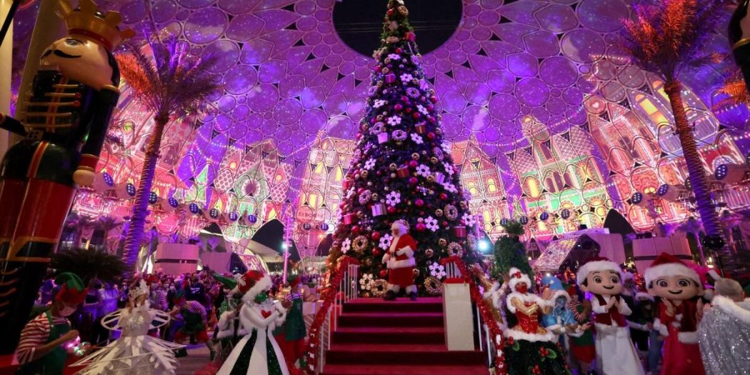 Expo in a Week Festive environment during Christmas, New Year UAE BARQ